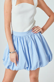 Sky Blue Elise Bubble Skirt