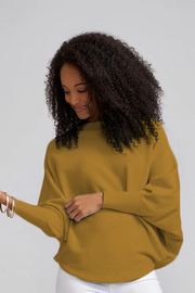 Old Gold Ivy Dolman Sleeve Sweater