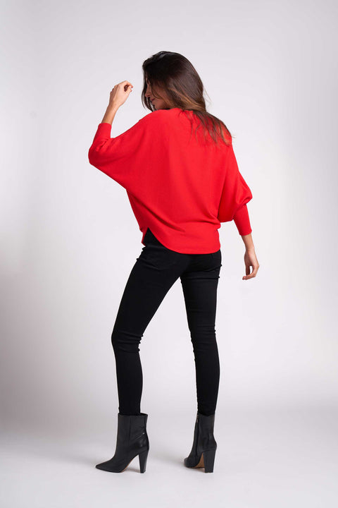 Simply Red Ivy Sweater