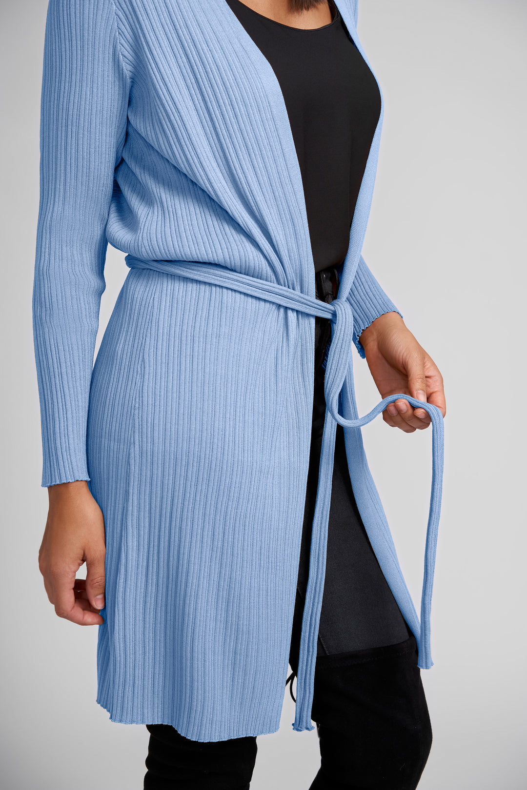 LOTTIE | Women's Knit Cardigan with Belt – Caldwell Collection